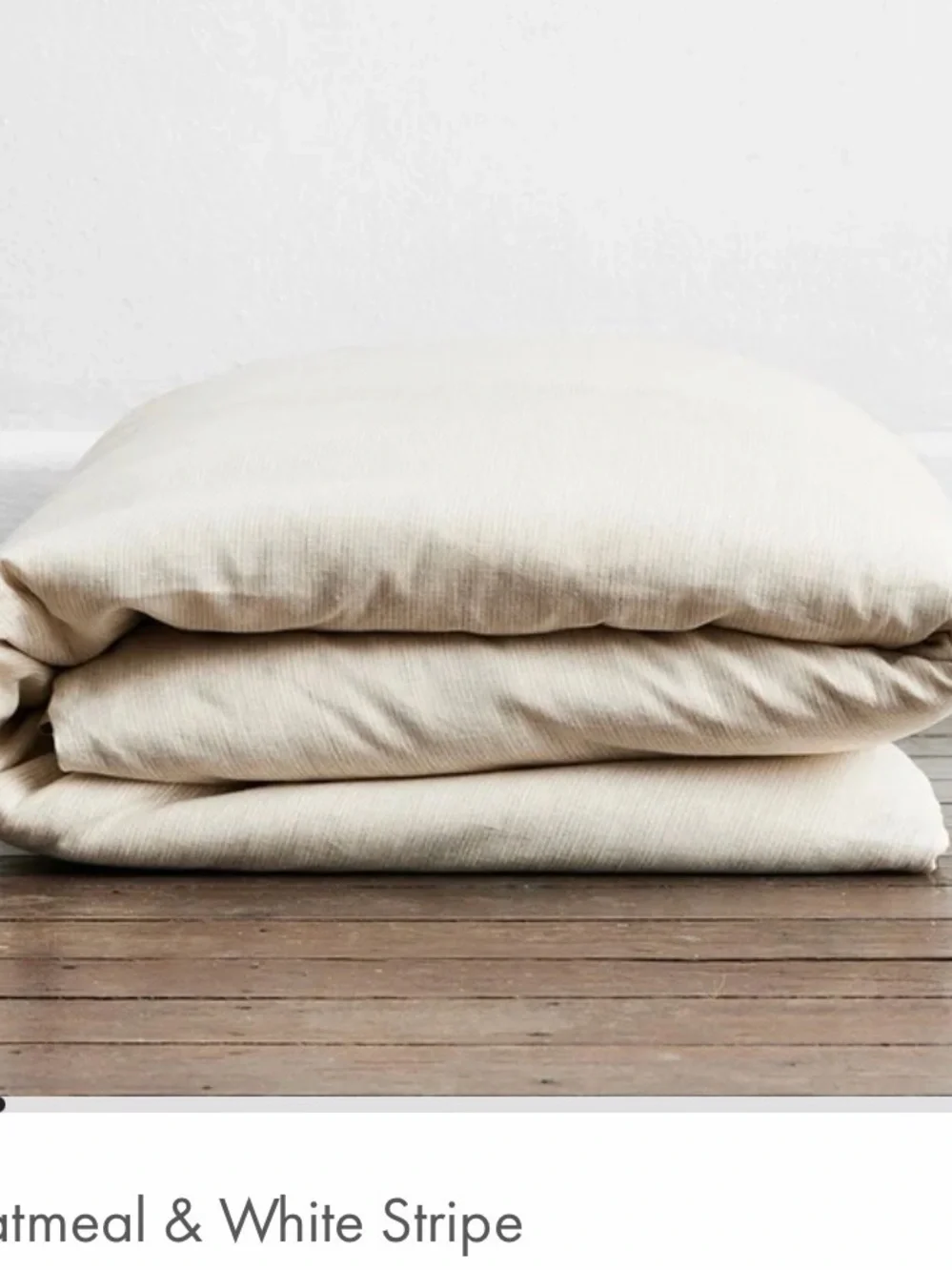 Bed Threads 100% Flax KING / CALI KING Linen Duvet Cover